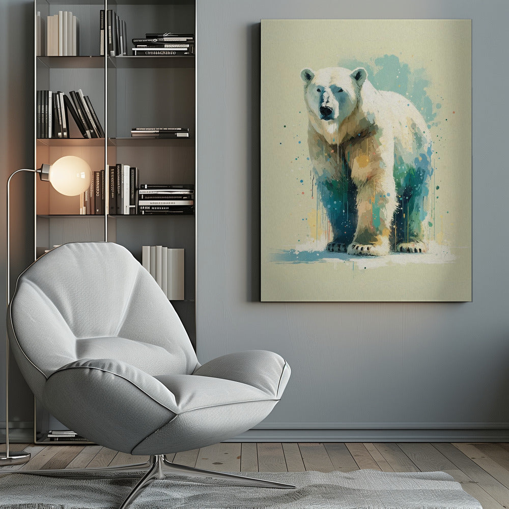 Canvas - Polar bear