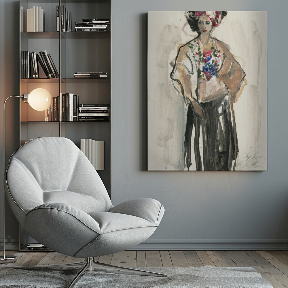 Canvas - Homage to Frida XVII