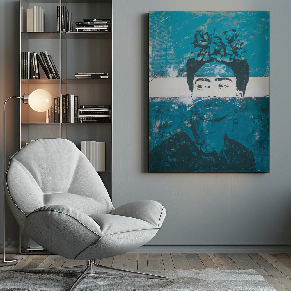 Canvas - Frida and La Vida Entera - Admen.dk
