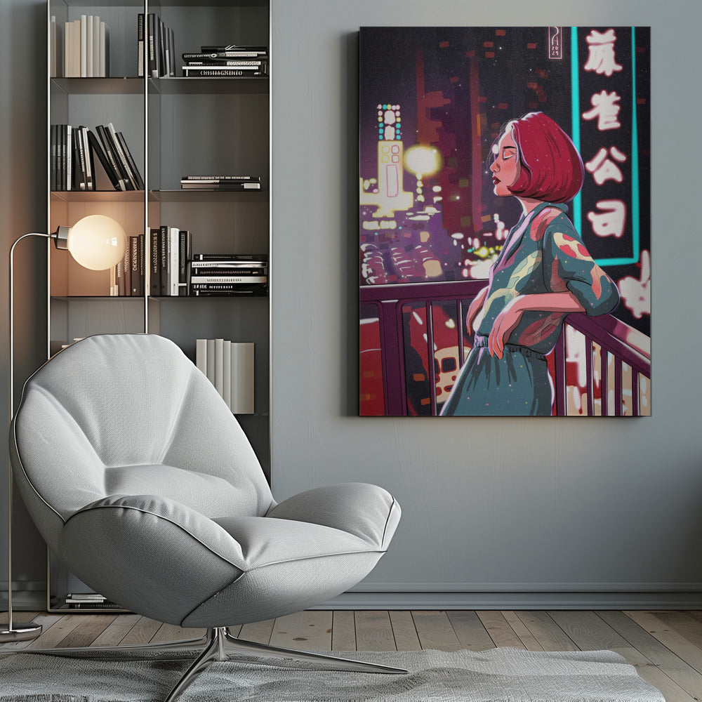 Canvas - Girl in Japan - Admen.dk