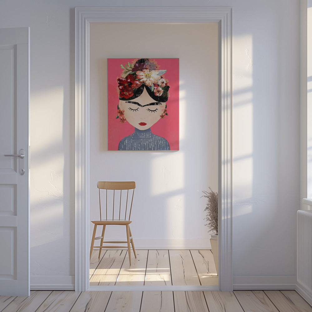Canvas - Frida (Pink Version) - Admen.dk
