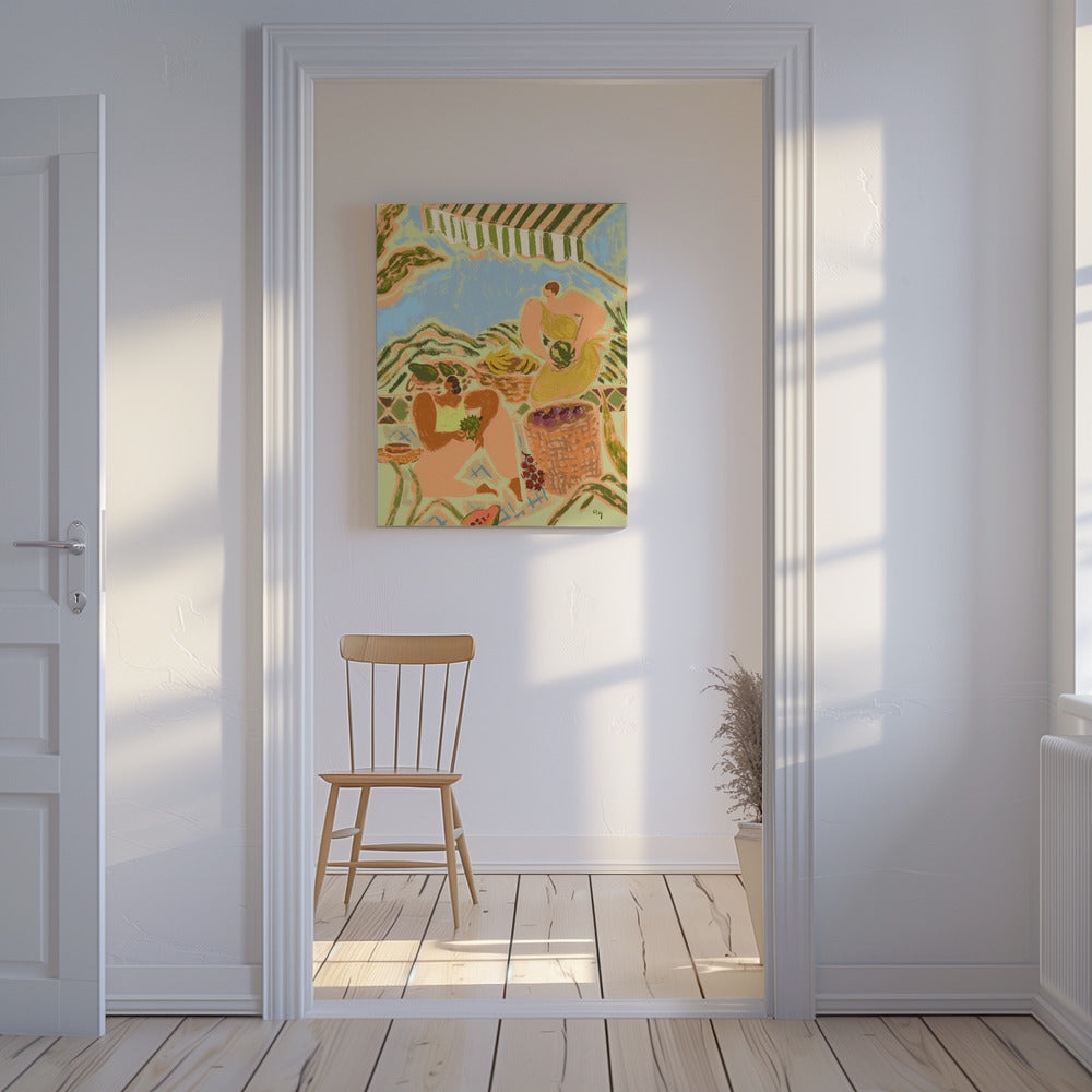 Canvas - Fruit Stand - Admen.dk