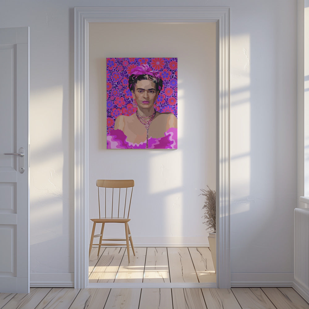 Canvas - Frida in Purple