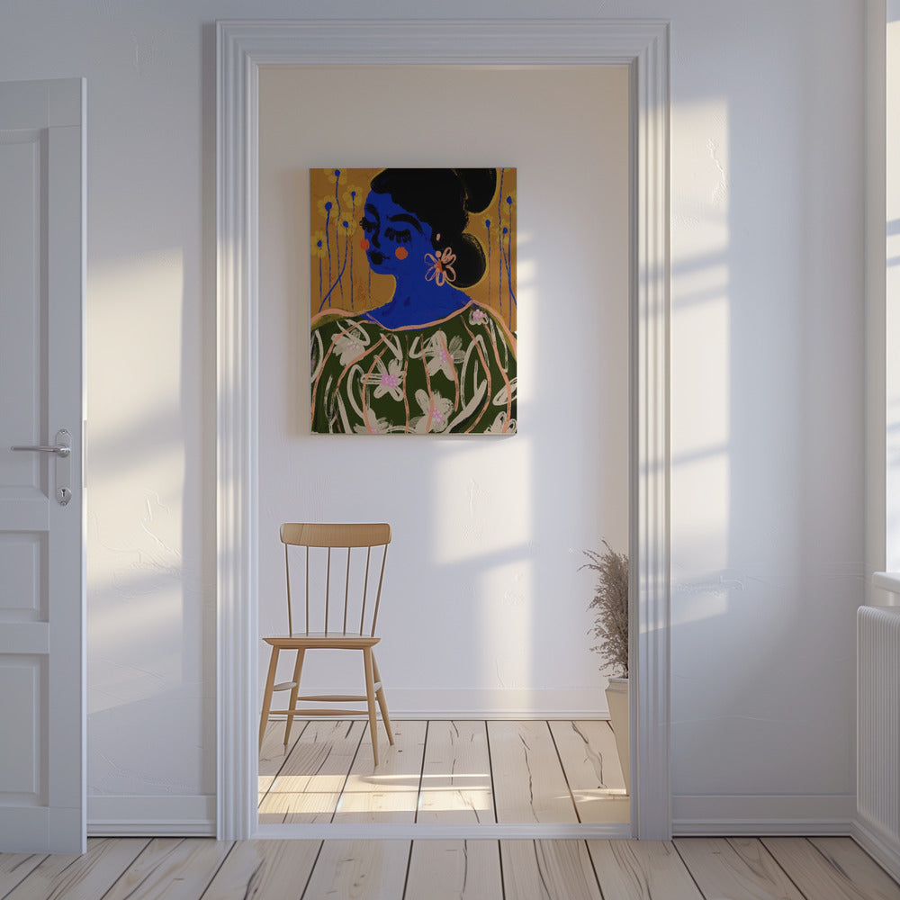 Canvas - The Blue Woman - Admen.dk