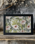 Plakat - Ananada watercolor botanical pattern
