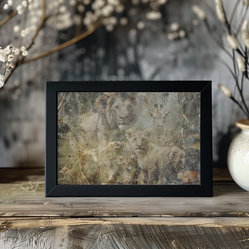 Poster - Jungle Animals Art Illustration 05