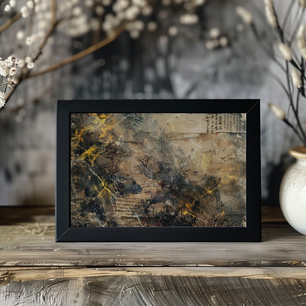 Poster - Surreal Fable Abstract Art Illustration Wallart 024