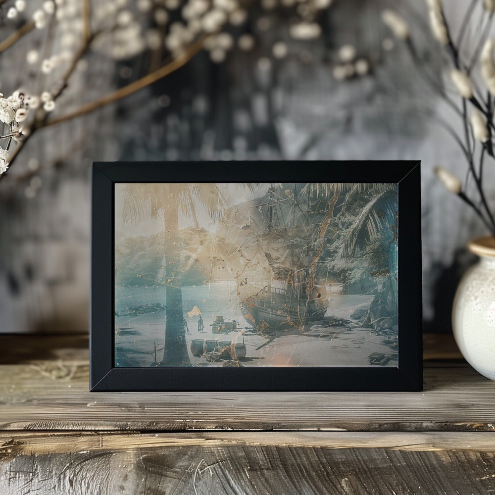 Poster - Surreal Fable Abstract Art Illustration Wallart 081