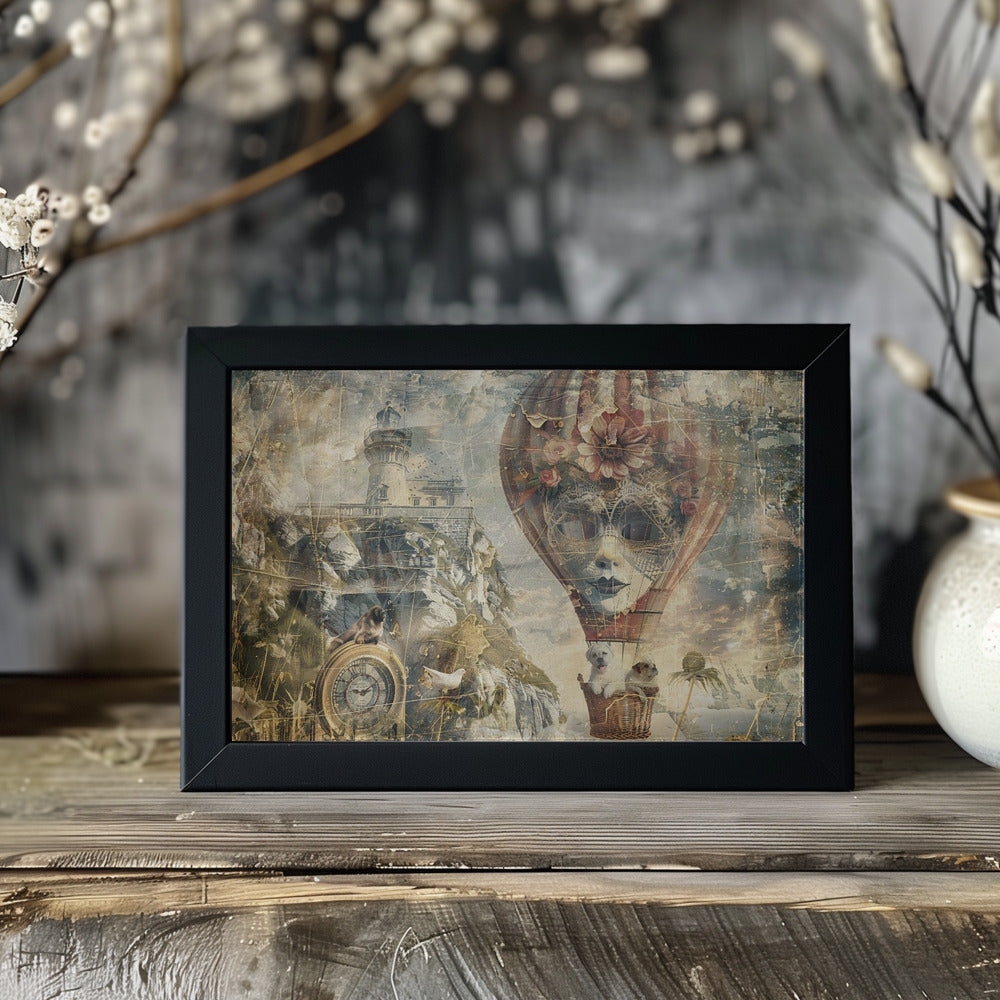 Poster - Surreal Fable Abstract Art Illustration Wallart 112