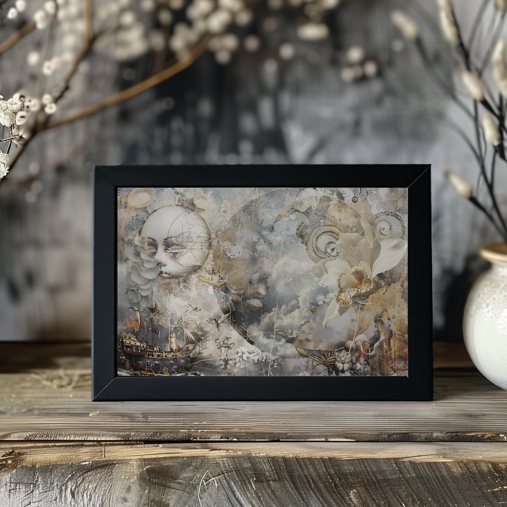 Plakat - Surreal Fable Abstract Art Illustration Wallart 123