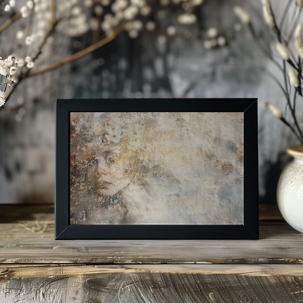 Poster - Woman Portrait Abstract Art Illustration Wallart 32