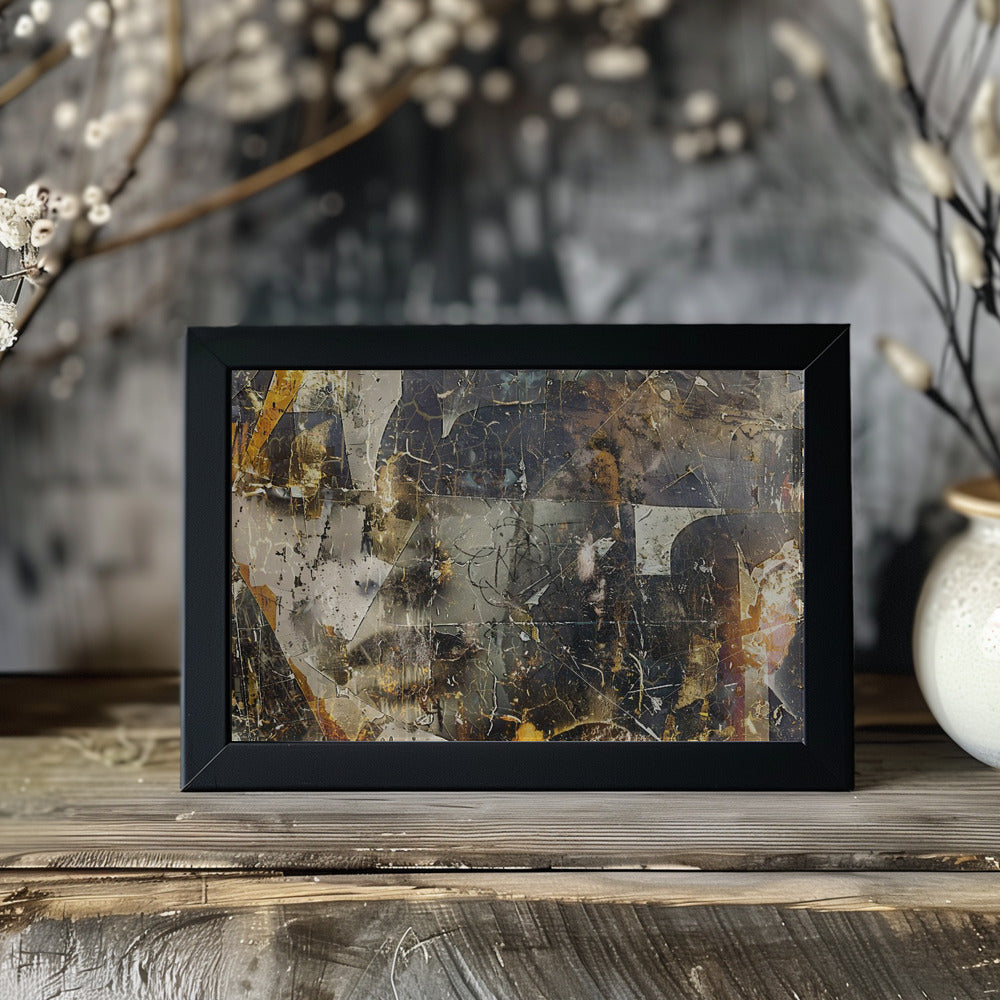 Poster - Woman Portrait Abstract Art Illustration Wallart 54