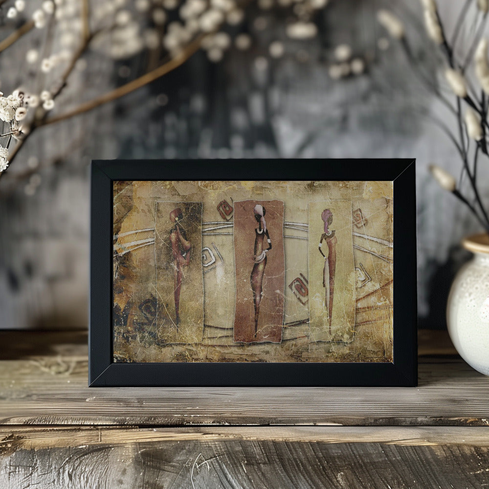 Poster - African Sahara Art Vintage Style 3