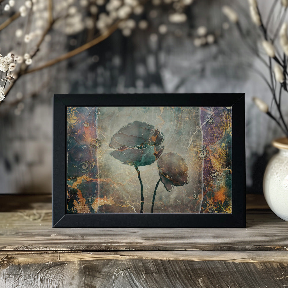 Poster - Flower Floral Art Vintage Style 9
