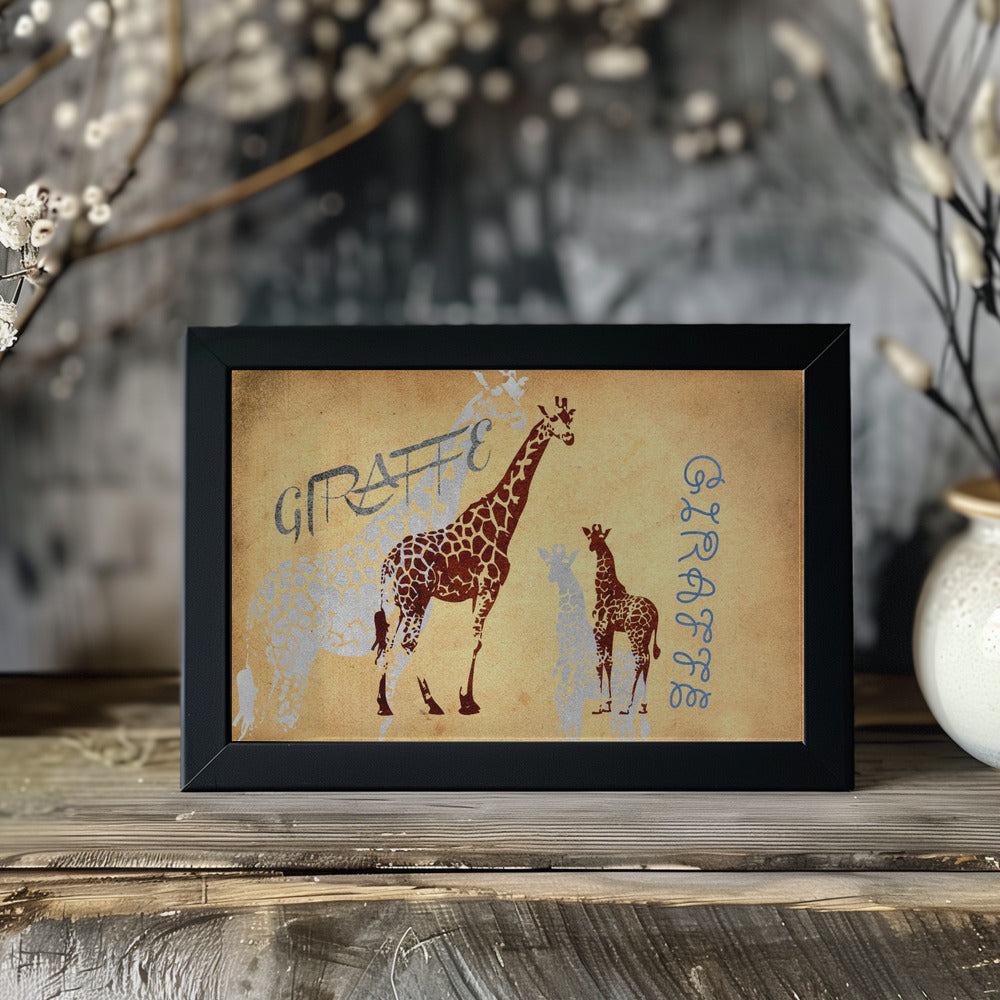 Plakat - Giraffes 90s 26