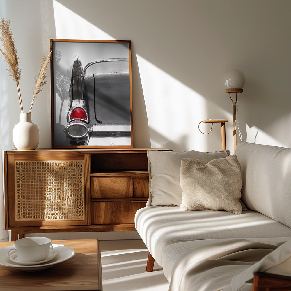 Plakat - US classic car 1957 Bel Air - Admen.dk