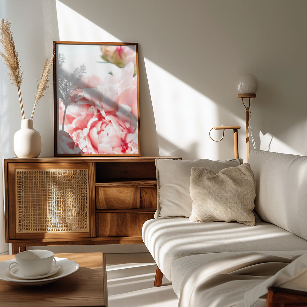 Poster - Blush peony IX