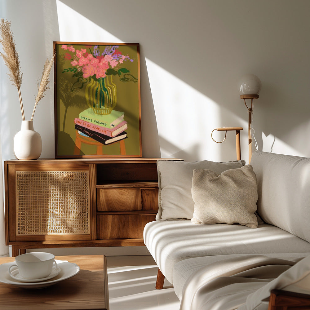 Plakat - Floral Vase - Admen.dk