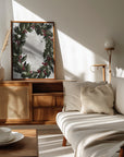 Poster - Antique holly wreath