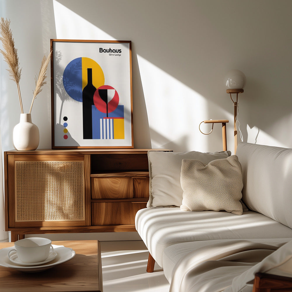 Poster - Bauhaus Wine Lodge