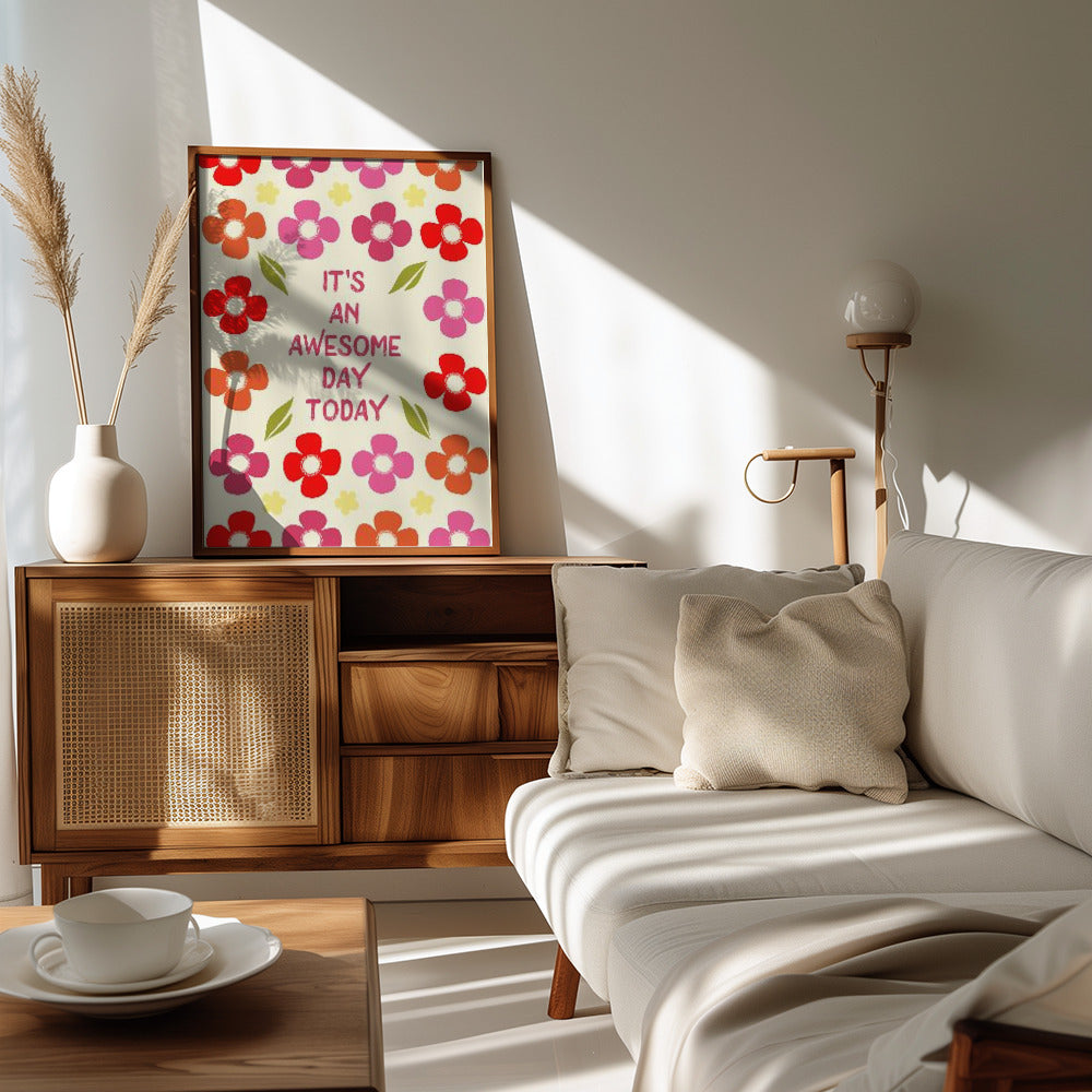 Poster - Awesome flowers