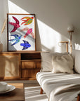 Plakat - Whimsical birds - Admen.dk