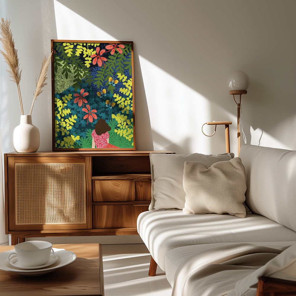 Plakat - Picknic in the forest - Admen.dk