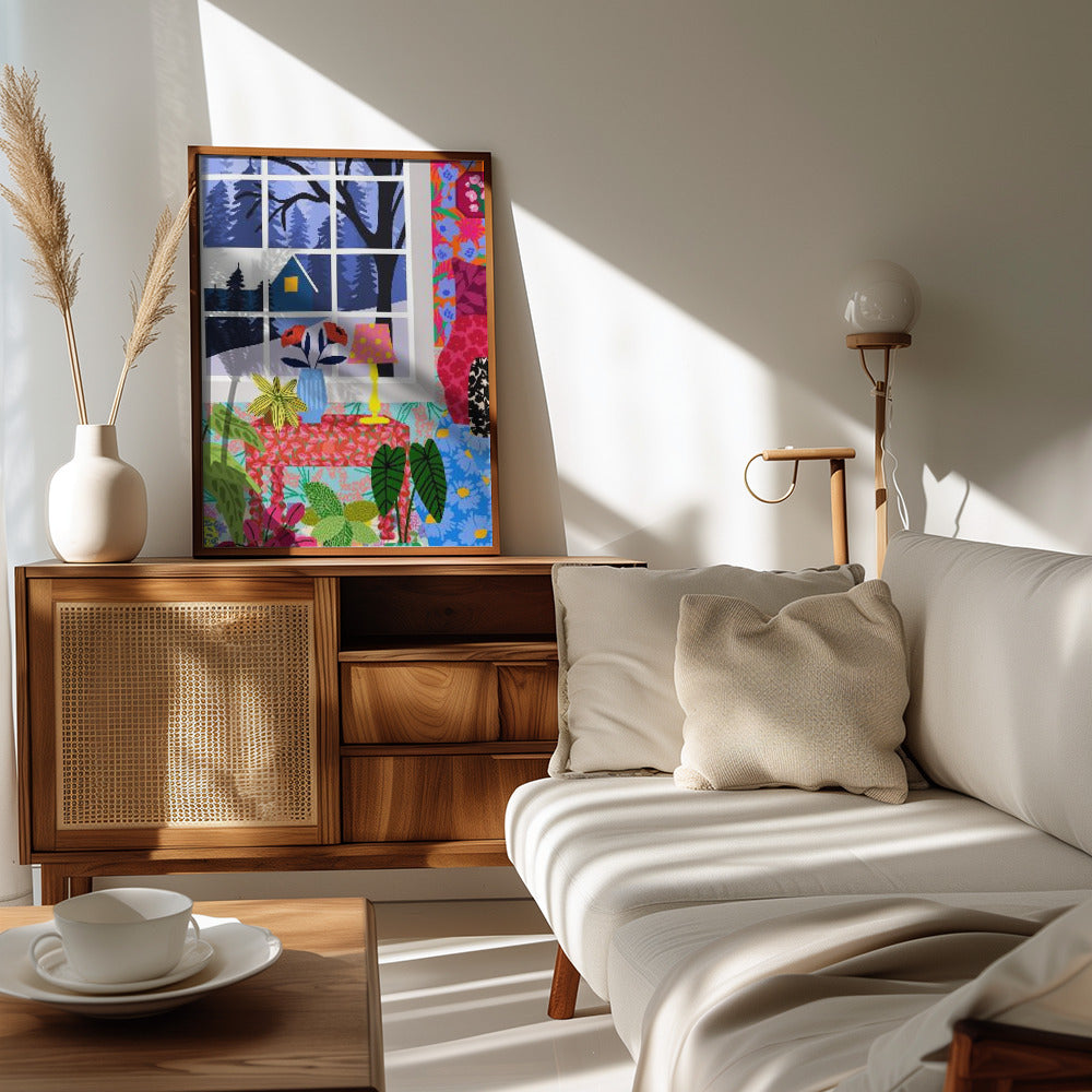 Plakat - Din 108 Winter View - Admen.dk