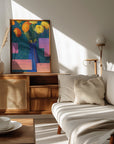 Plakat - Abstract Flowers