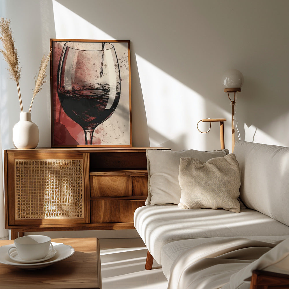 Plakat - Red Red Wine No 5