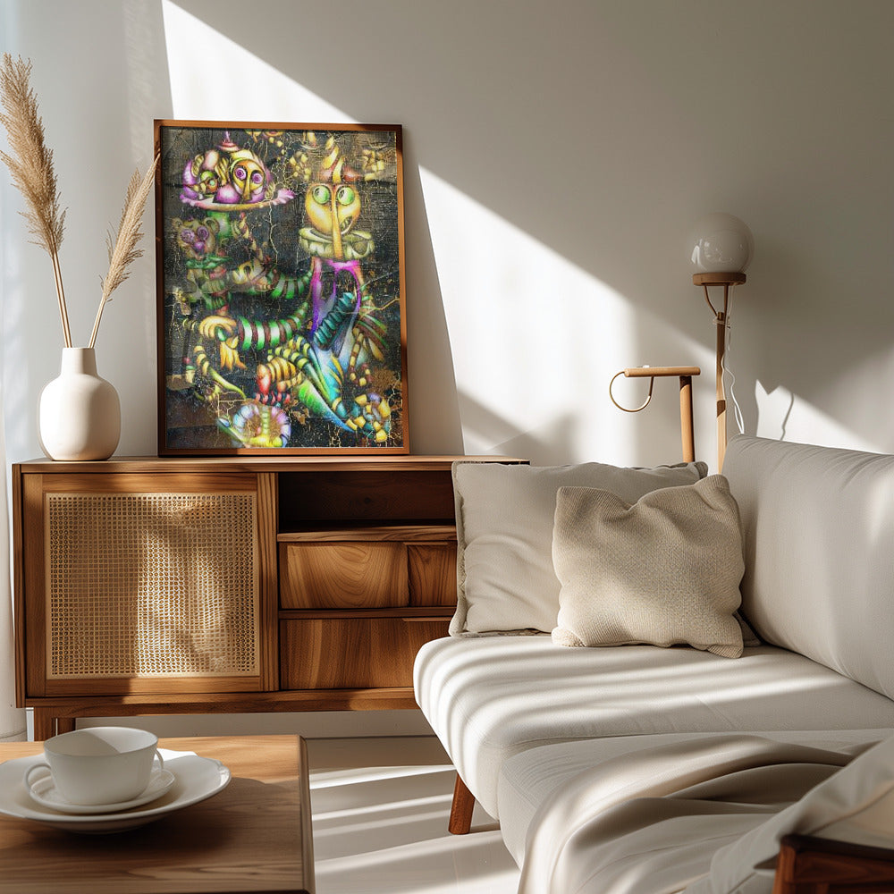 Plakat - Surreal Art Vintage Style 22