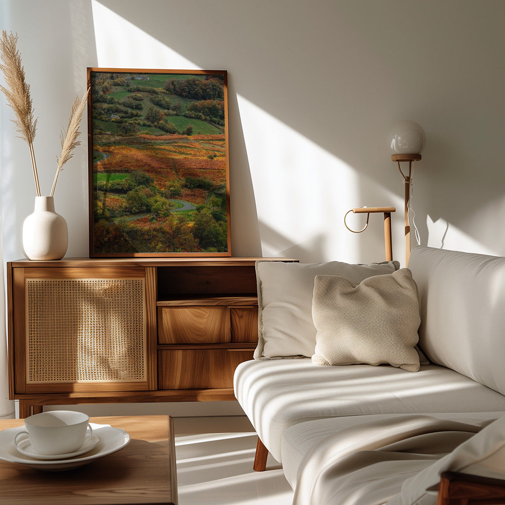 Plakat - Foggy Mountains 03 - Admen.dk