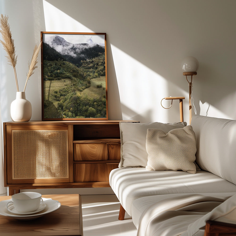 Plakat - Foggy Mountains 10 - Admen.dk