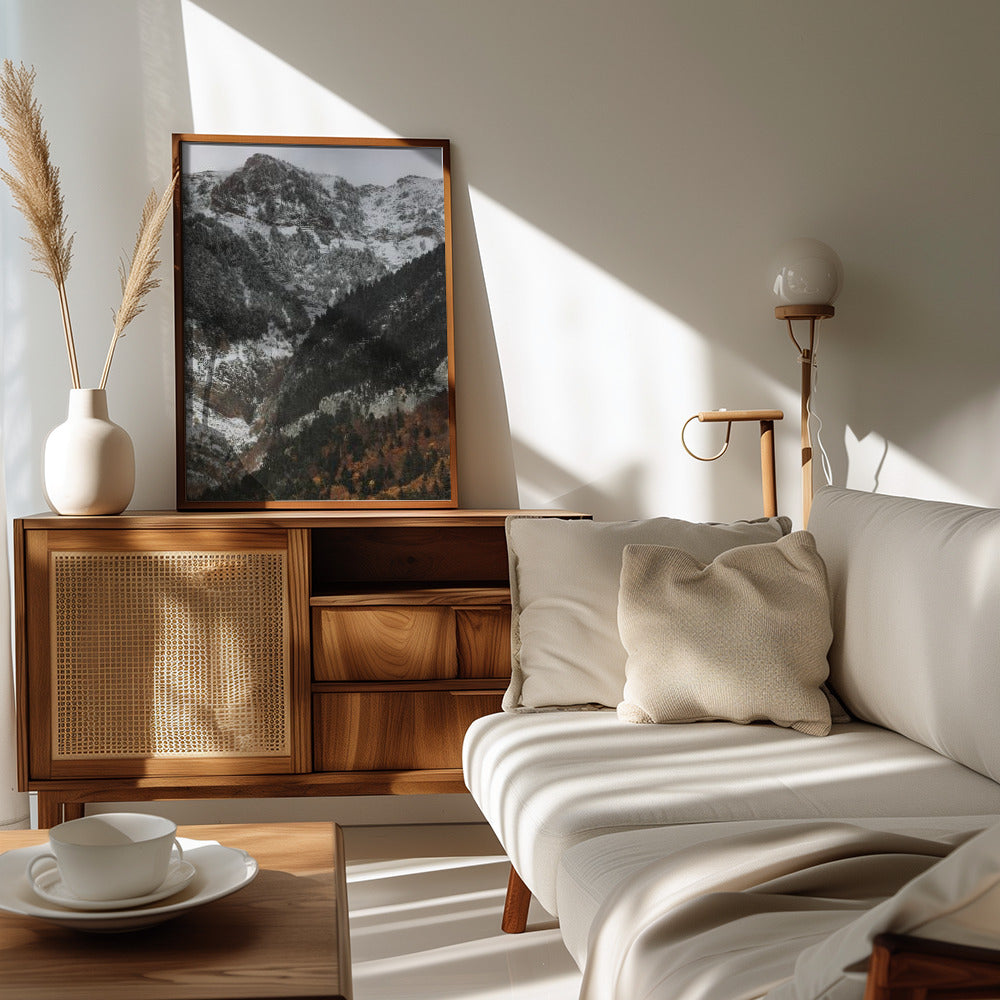 Plakat - Foggy Mountains 06 - Admen.dk