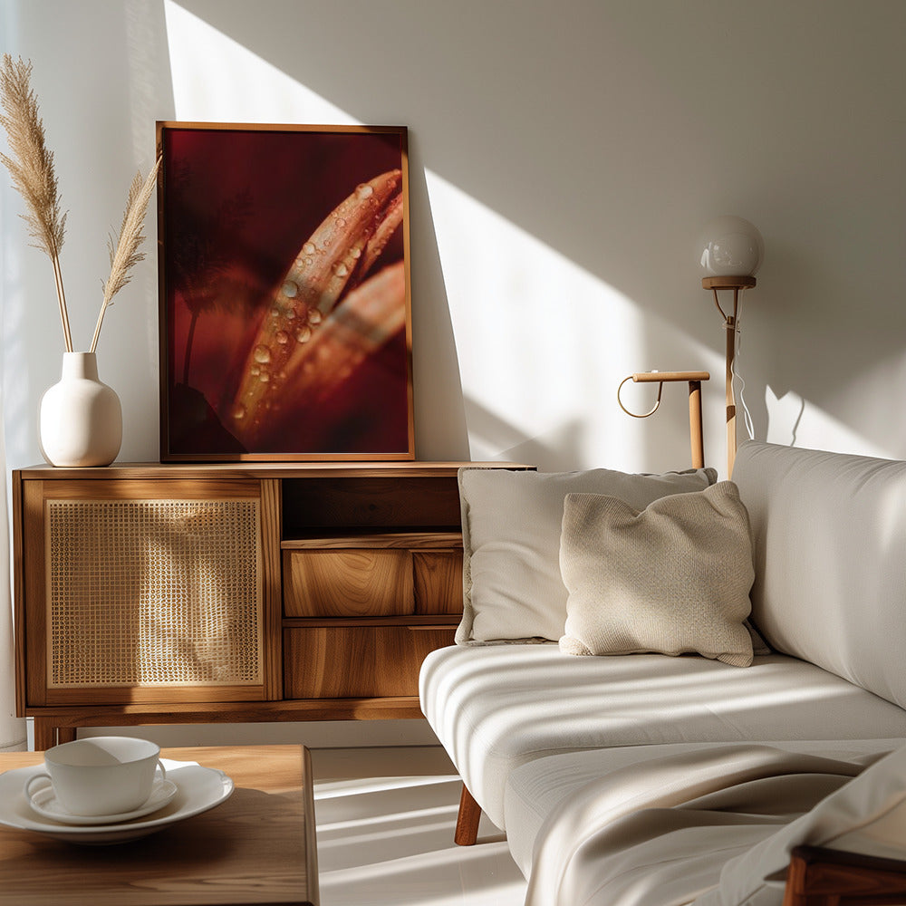 Plakat - Red Flowers 16 - Admen.dk