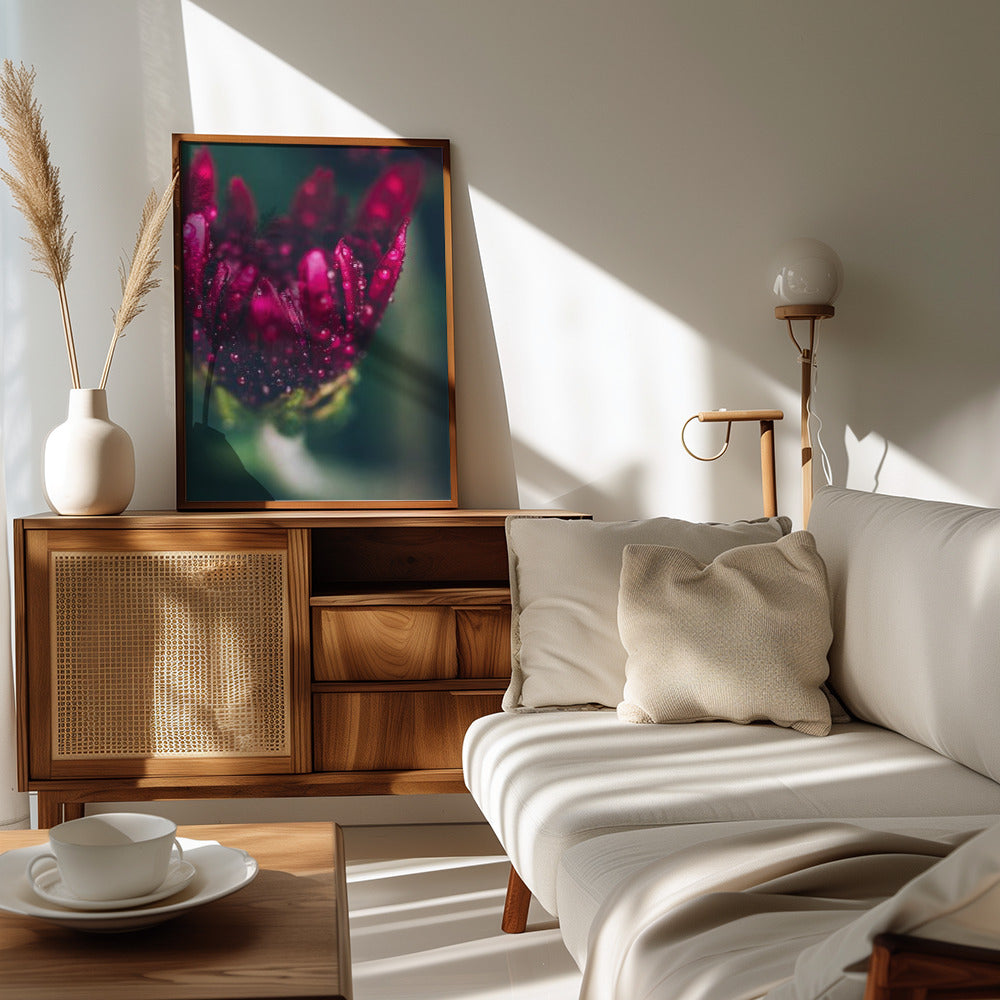 Plakat - Red Flowers 37 - Admen.dk