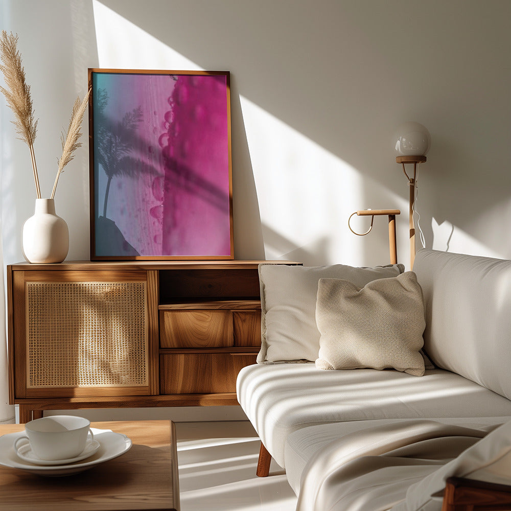 Plakat - Pink Flowers 035 - Admen.dk