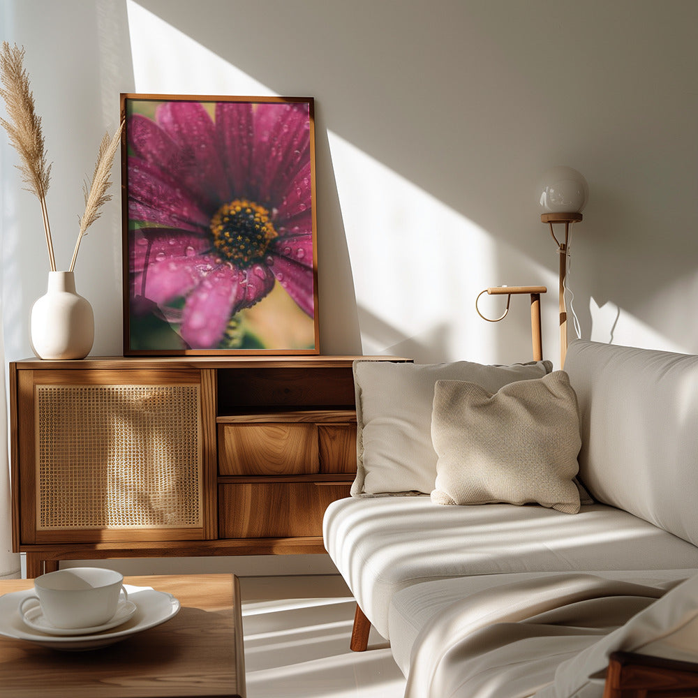 Plakat - Pink Flowers 039 - Admen.dk