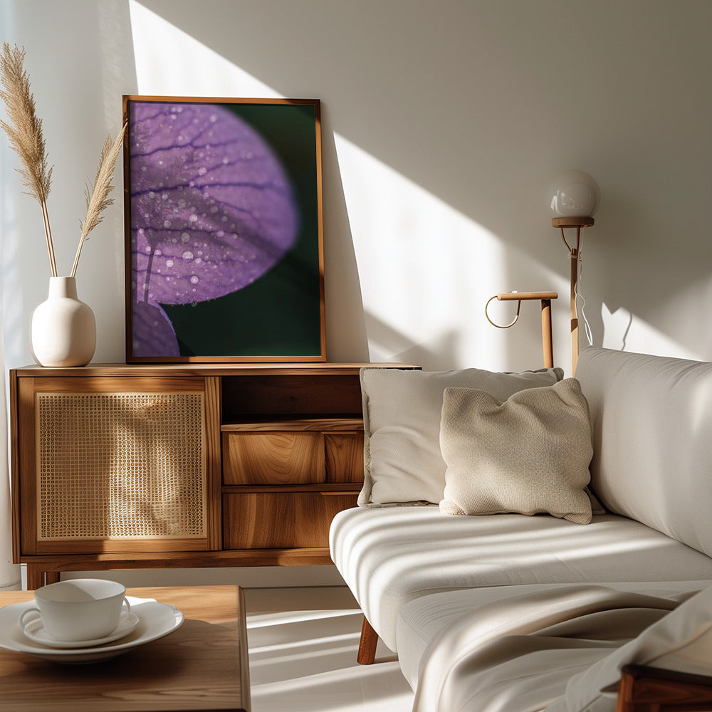 Plakat - Purple Flowers 19 - Admen.dk