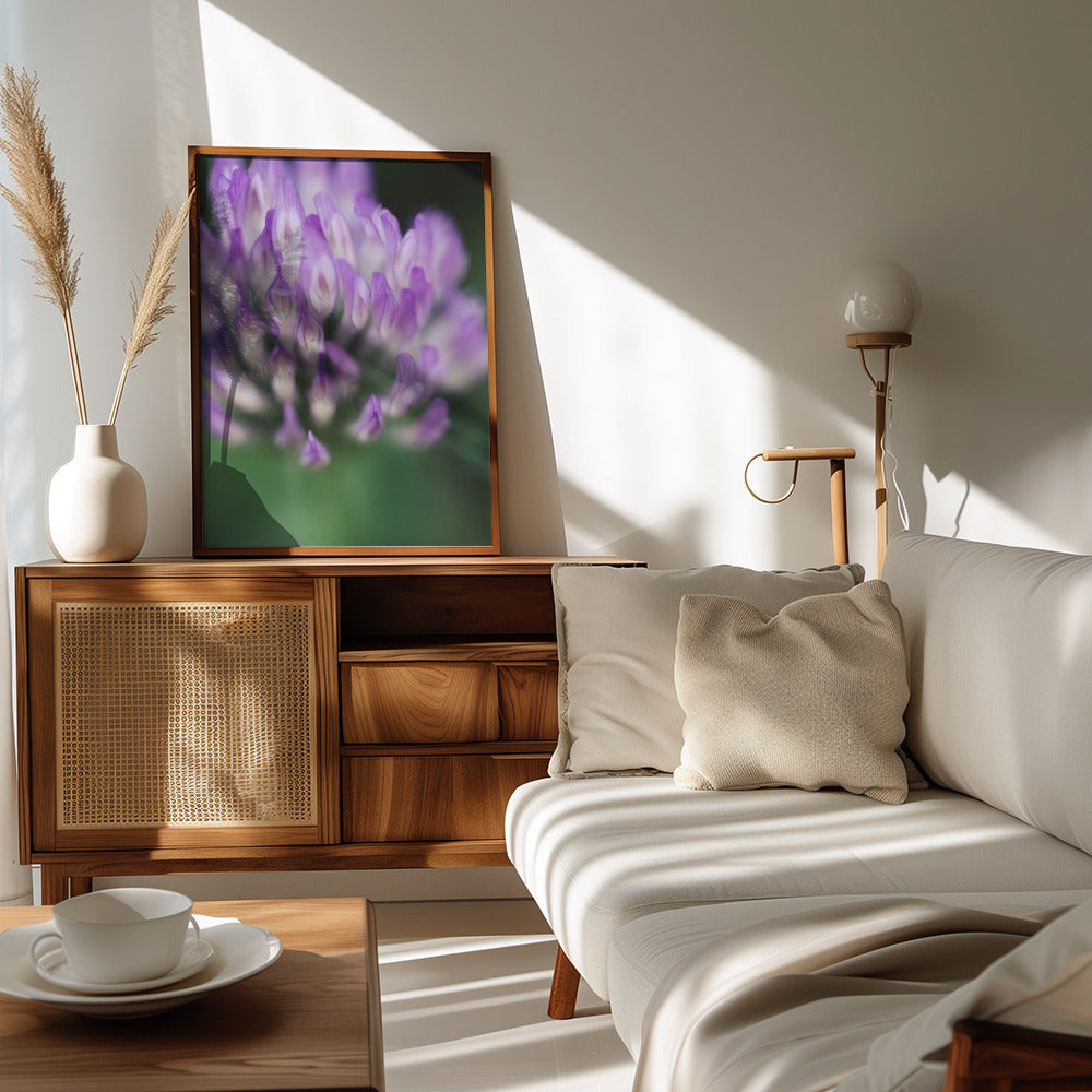 Plakat - Purple Flowers 01 - Admen.dk