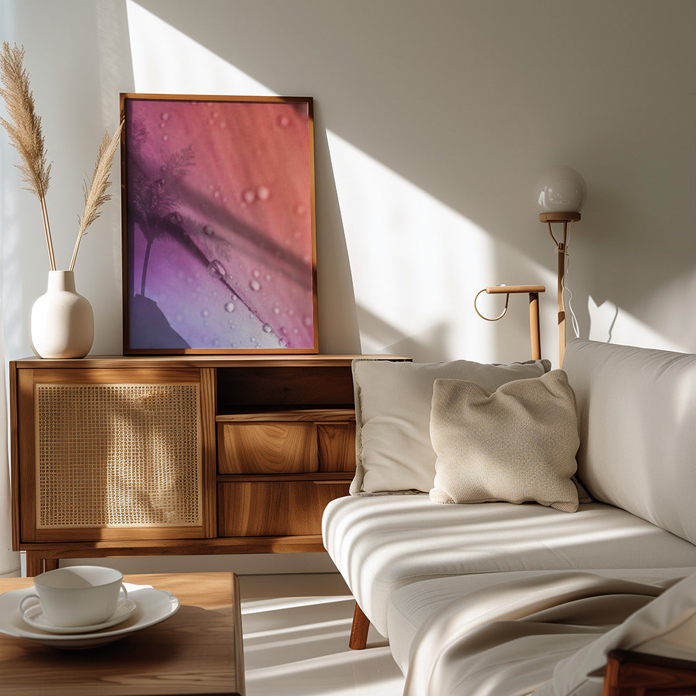 Plakat - Pink Flowers 06 - Admen.dk
