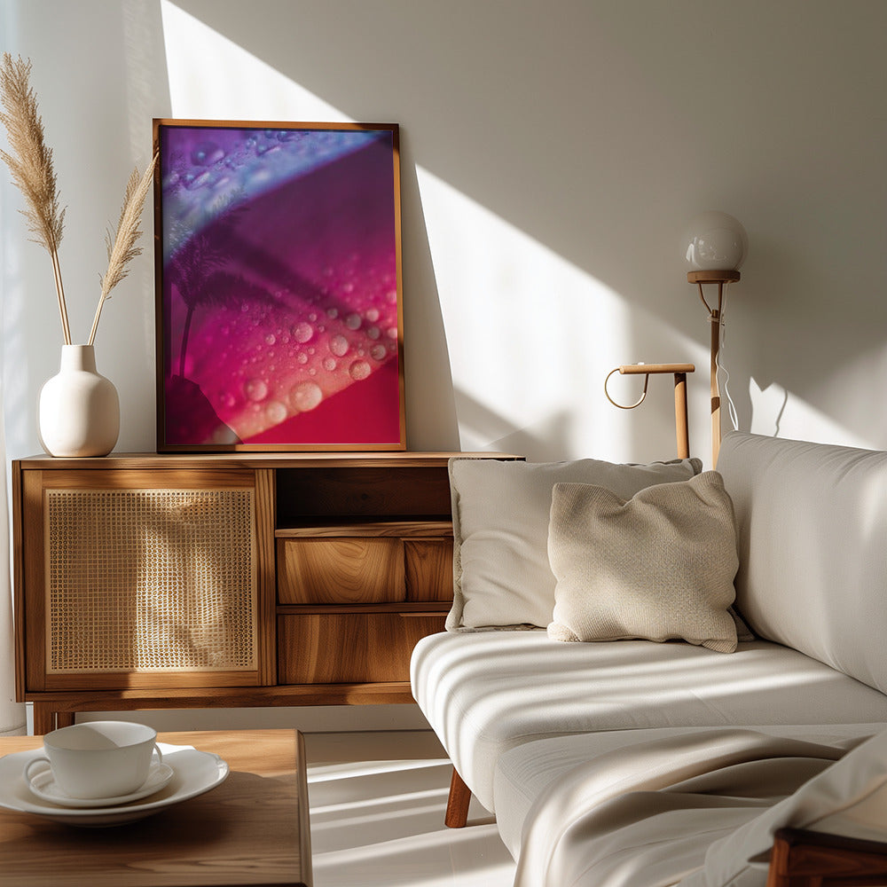 Plakat - Pink Flowers 14 - Admen.dk