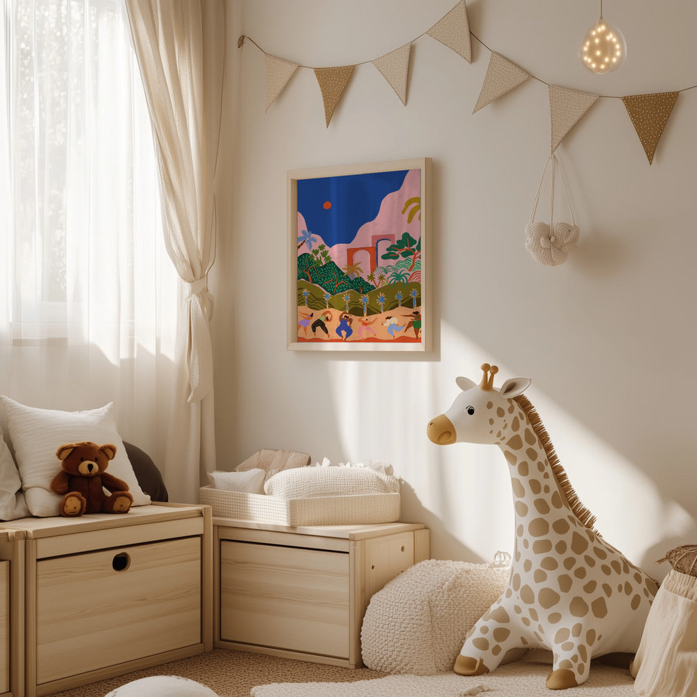 Plakat - Dancing In Paradise - Admen.dk