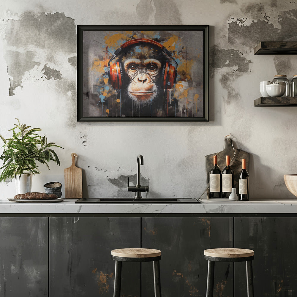 Plakat - DJ Monkey