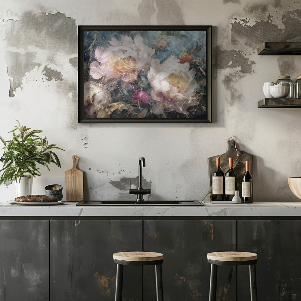 Poster - Flower Floral Art Illustration Wallart 015
