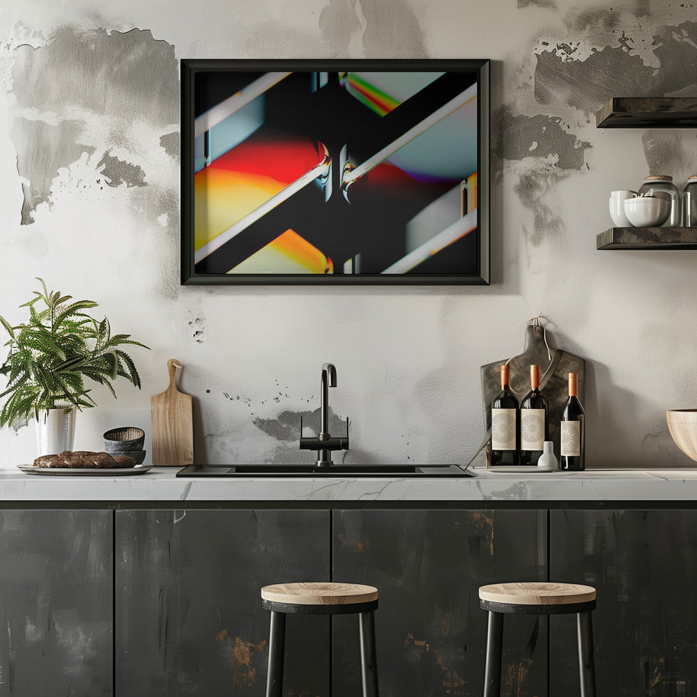 Plakat - Abstract Glass - Admen.dk