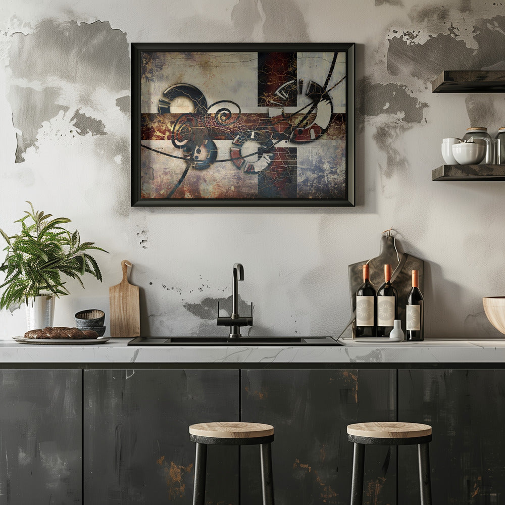 Plakat - Abstraction Art   Stylish 29