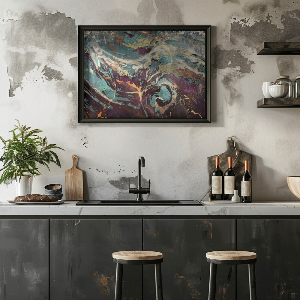Plakat - Abstraction Art   Stylish 36