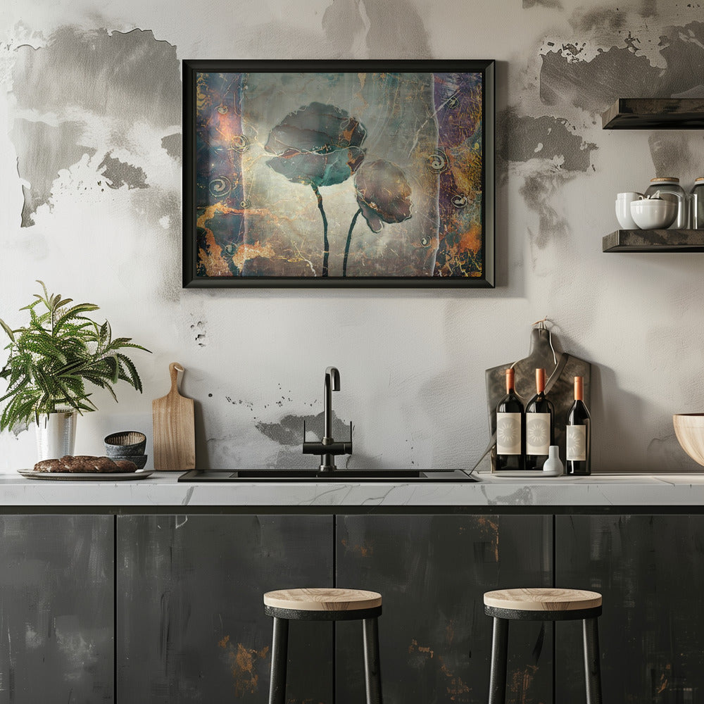Poster - Flower Floral Art Vintage Style 9