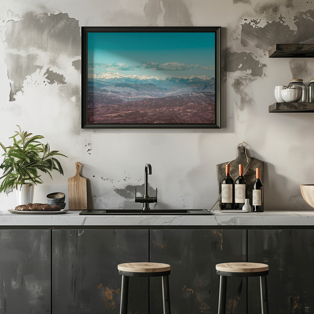 Plakat - Mountain Snow 05 - Admen.dk
